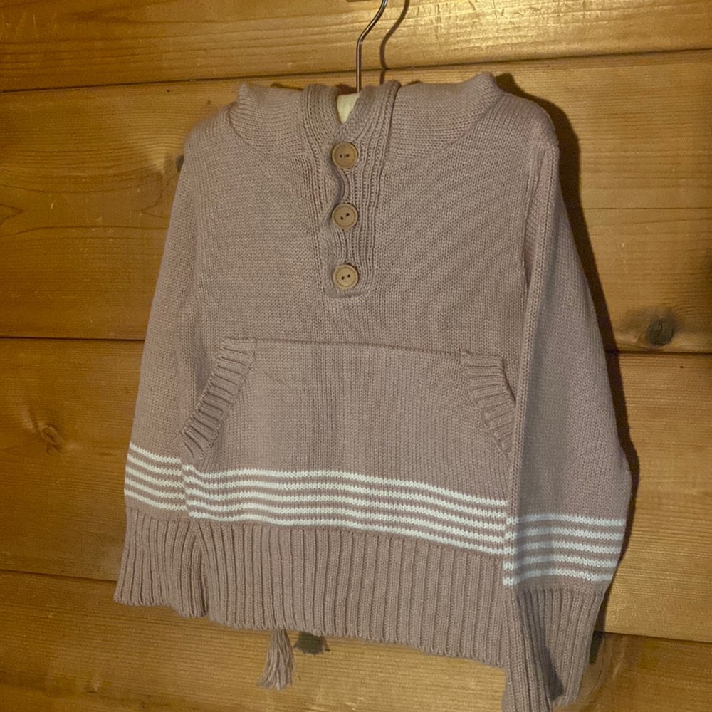 Mole - Little Norway Baby Hooded Sweater Ecological Cotton unisex organic